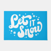 Lassen Sie es Winter-Design erstrahlen Fußmatte (Vorderseite)