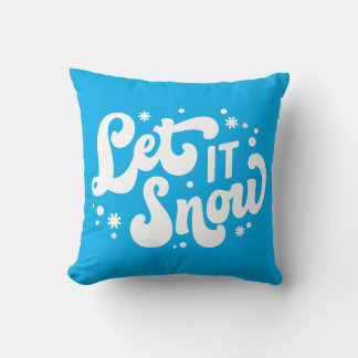 Lassen Sie es Winter-Design erstrahlen Kissen