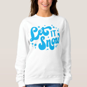 Lassen Sie es Winter-Design erstrahlen Sweatshirt