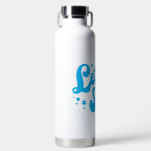 Lassen Sie es Winter-Design erstrahlen Trinkflasche (Vorderseite)