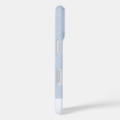 Lassen Sie es winzige Winter Baum Eis Blue Polka D Case-Mate iPhone Hülle (Rückseite / Rechts)