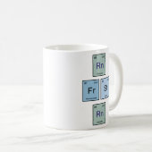 Lassen Sie Forrest Lauf laufen Kaffeetasse (VorderseiteRechts)