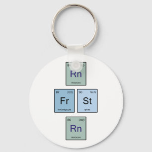 Lassen Sie Forrest Lauf laufen Schlüsselanhänger