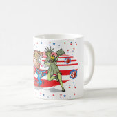 Lassen Sie Freiheitzing-Tasse Kaffeetasse (VorderseiteRechts)