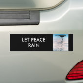 Lassen Sie Friedensregen Autoaufkleber (Auf Auto)