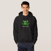 Lassen Sie Frog® ab Hoodie (Vorne ganz)