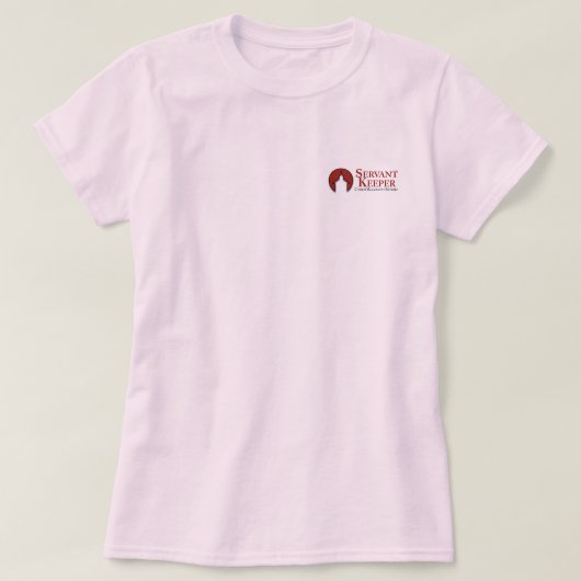 Lassen Sie Gott lachen T-Shirt (Design vorne)