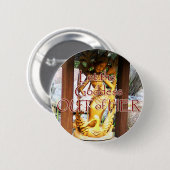 Lassen Sie Göttin heraus knöpfen Button (Vorne & Hinten)