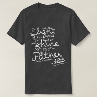 Lassen Sie Ihr helles Bibel-Shirt des Shine-KJV T-Shirt