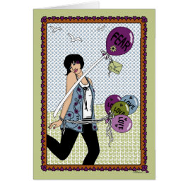 Lassen Sie Ihre Ängste_A_Grußkarten frei