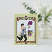 Lassen Sie Ihre Ängste_A_ Postkarte frei (Stehend Vorderseite)