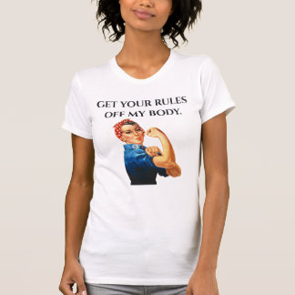 LASSEN SIE IHRE REGELN VON MEINEM KÖRPERLICHEN T - T-Shirt