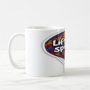 Lassen Sie Ihre Seele baumeln - fröhliches inspiri Kaffeetasse