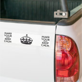 Lassen Sie Ihre Selbst Ruhe behalten - Schwarzes Autoaufkleber (Auf Lkw)