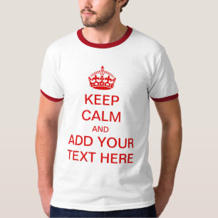 Lassen Sie Ihre Selbst Ruhe behalten und T - Shirt