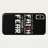 Lassen Sie Ihren Glauben, der als Case-Mate iPhone Hülle (Rückseite (Horizontal))