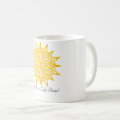 Lassen Sie Ihren hellen Shine Kaffeetasse (VorderseiteRechts)