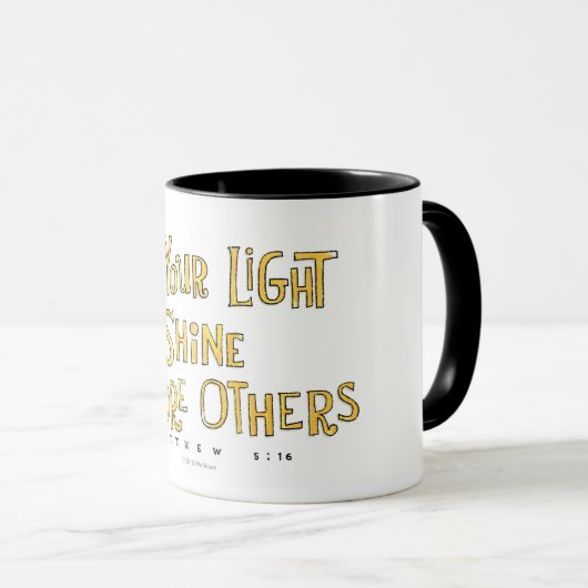 Lassen Sie Ihren hellen Shine Tasse (VorderseiteRechts)