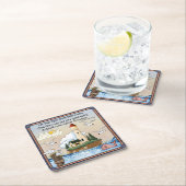 Lassen Sie Ihren hellen Shine-Untersetzer Rechteckiger Pappuntersetzer (Vor Ort)
