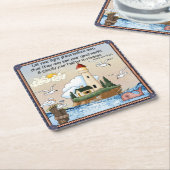 Lassen Sie Ihren hellen Shine-Untersetzer Rechteckiger Pappuntersetzer (angewinkelt)