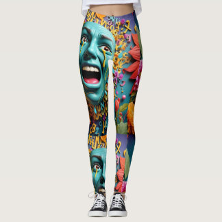 Lassen Sie Ihren Tag mit unserem freundlichen Crit Leggings