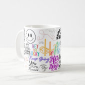 Lassen Sie Ihren Traum wahr werden Kaffeetasse (Vorderseite Links)