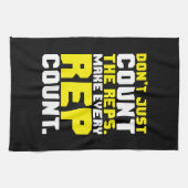 Lassen Sie jeden Repräsentanten den motivierend Küchentuch (Horizontal)