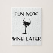 Lassen Sie jetzt Wein später laufen Puzzle (Vertikal)