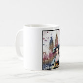 Lassen Sie Kampf beginnen! geänderter Kunst Kaffeetasse (Vorderseite Links)