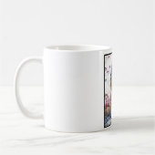 Lassen Sie Kampf beginnen! geänderter Kunst Kaffeetasse (Links)