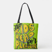 Lassen Sie Kinder für Vergnügens-Taschen-Tasche Tasche (Rückseite)