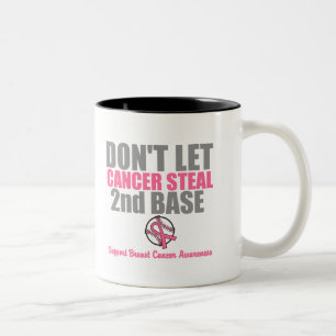 Lassen Sie Krebs 2. Basis nicht an zweiter Stelle Zweifarbige Tasse