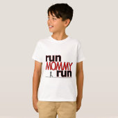Lassen Sie Mama-Lauf laufen T-Shirt (Vorne ganz)
