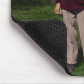 Lassen Sie mich diese Pflanzen fett aussehen Mousepad (Ecke)