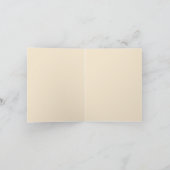 Lassen Sie mich Ihnen gratulieren Karte (Innenseite)