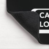 Lassen Sie mich keinen CAPS LOCK benutzen - Funny  Mousepad (Ecke)