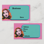 Lassen Sie mich lachen Visitenkarte (Vorne/Hinten)