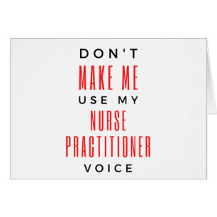 Lassen Sie mich nicht meine Krankenpflegerin Voice