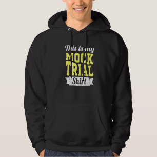 Lassen Sie mich nicht meine Mock Trial Voice Funny Hoodie