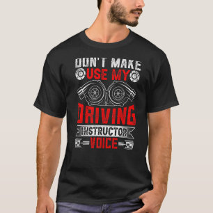 Lassen Sie mich nicht meinen Sprachlehrer benutzen T-Shirt