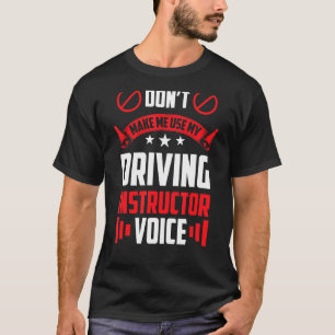 Lassen Sie mich nicht meinen Sprachtreiber für den T-Shirt