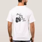 Lassen Sie mich nicht Sie schießen T-Shirt (Rückseite)