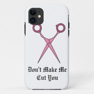 Lassen Sie mich nicht Sie schneiden (rosa Case-Mate iPhone Hülle