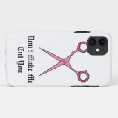 Lassen Sie mich nicht Sie schneiden (rosa Case-Mate iPhone Hülle (Rückseite (Horizontal))
