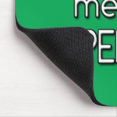 Lassen Sie mich nicht VERSALIEN verwenden Mousepad (Ecke)