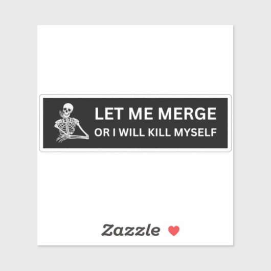 Lassen Sie mich zusammenkommen, oder ich werde mic Aufkleber (Blatt)