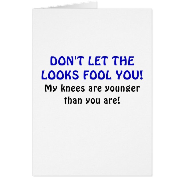 Lassen Sie nicht den Blick-Dummkopf Sie, die meine (Vorne)