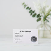 Lassen Sie Reinigung ab Visitenkarte (Stehend Vorderseite)