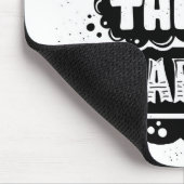 Lassen Sie Sachen geschehen Mousepad (Ecke)