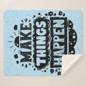 Lassen Sie Sachen geschehen Sherpadecke (Vorderseite (Horizontal))